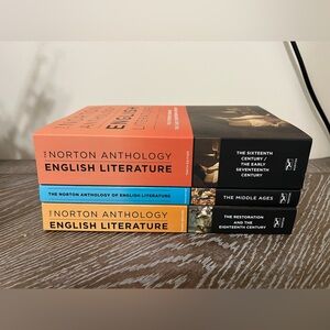 Norton Anthology of English Literature Book Set